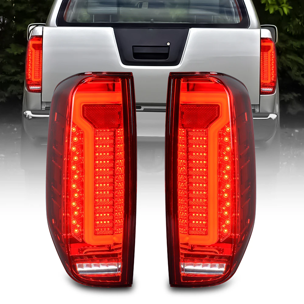 

CITYCARAUTO Внешние светодиодные задние фонари для Nissan Navara Frontier D40 2008-2015 2012, светодиодные задние стоп-сигналы поворота