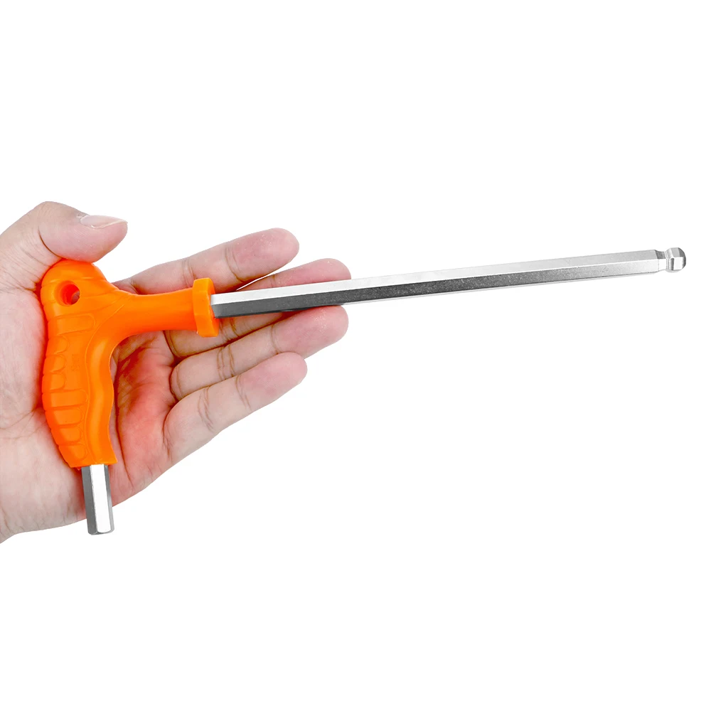 DIYWORK Spanner Hand Tool High-carbon Steel Inner Hexagon Wrench 2.5mm 3mm 4mm 5mm 6mm 8mm T Handle Allen Hex Key Wrench