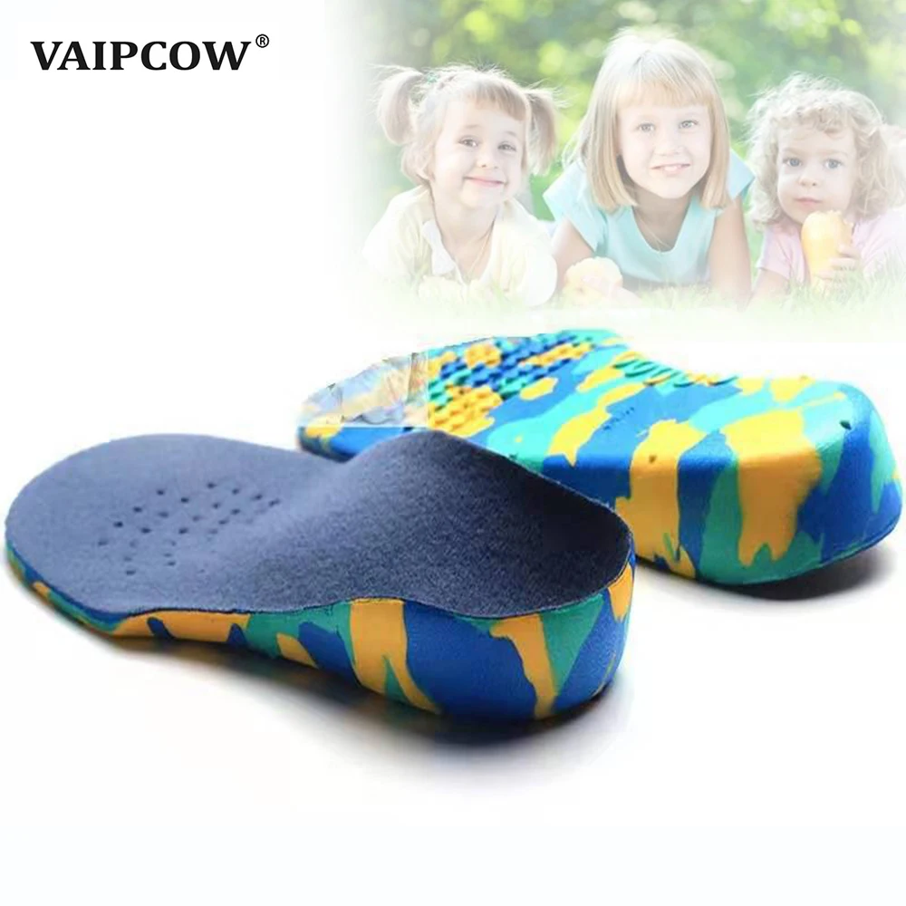 Kids Orthotics Insoles Correction Care Tool for Kid Flat Foot Arch Support Orthopedic Children Insole Soles Sport Shoes Pads