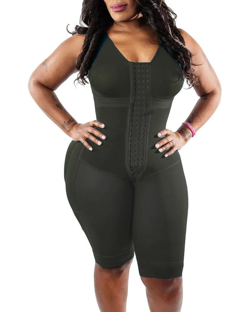 Fajas Colombianas Shapewear Ajustável de Alta Compressão, Pós Lipoaspiração, Body Shaper Feminino, Suprimentos de Cirurgia Bbl Post Op