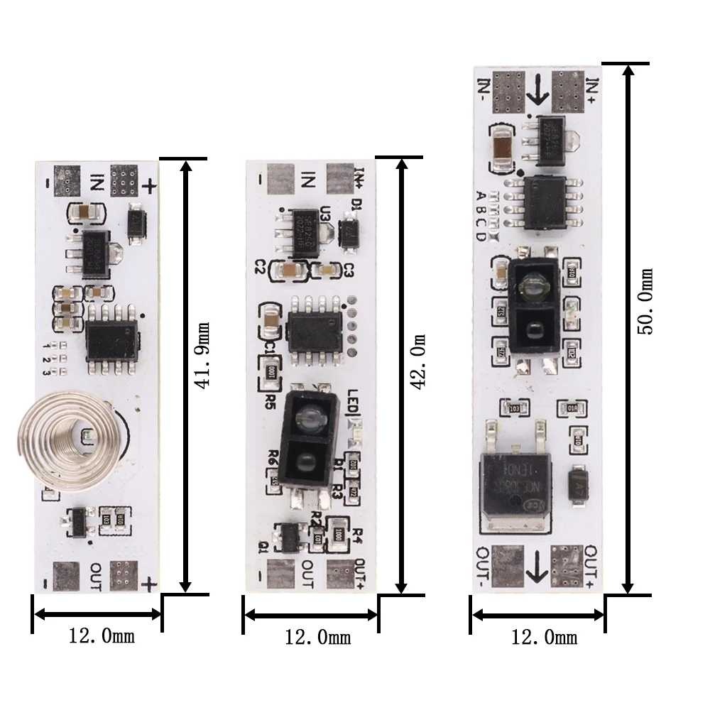 Short Distance Scan Sensor Sweep Hand Sensor Switch Module 36W 3A Constant Voltage for Auto Smart Home Compatible XK-GK-4010A