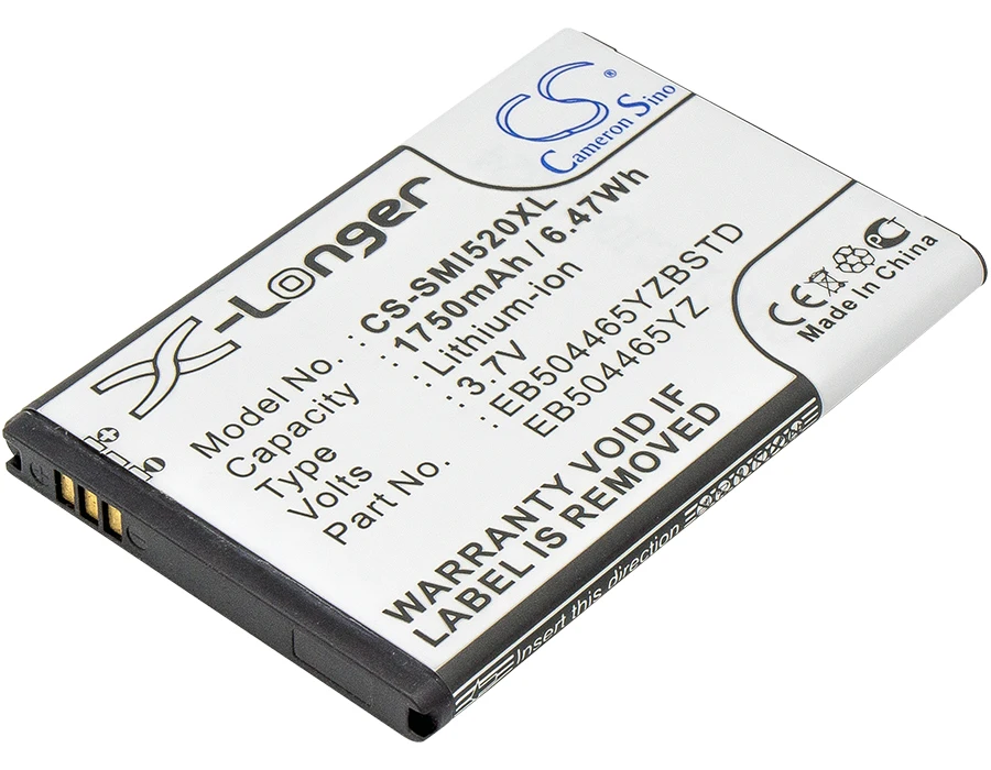 CS 1750mAh/6.48Wh battery for Samsung 4G LTE Mobile Hotspot, EB504465YZ, EB504465YZBSTD