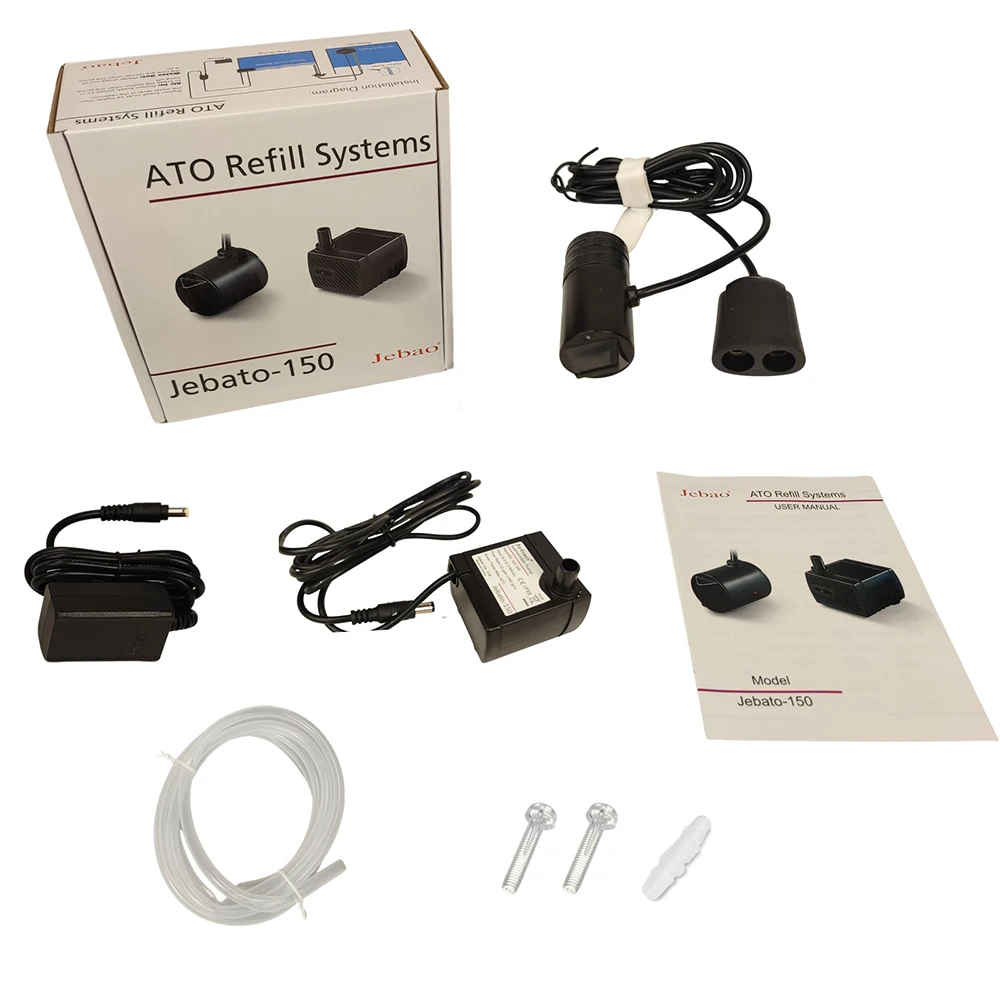 Jebao ATO Refill Systems Jebato-150 Aquarium Automatic Water Filler For Fish Tank and Aquariums Auto Water Circulation Pumps