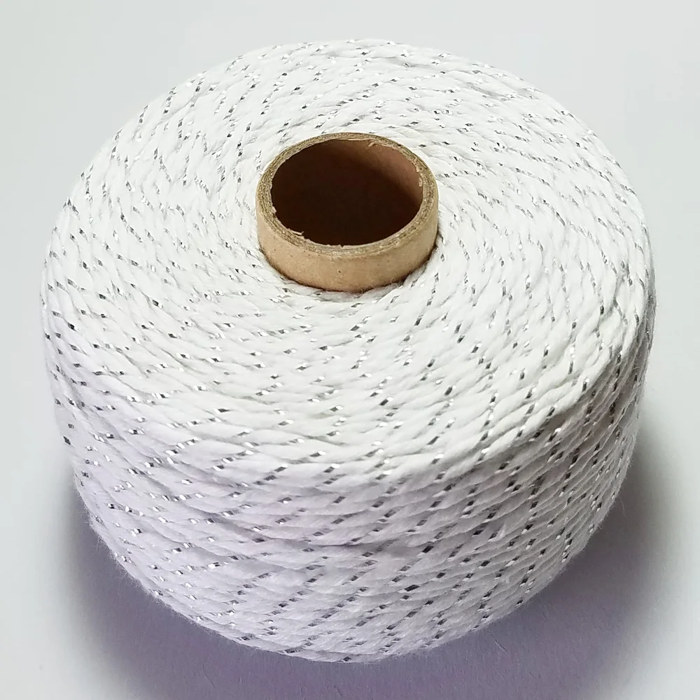 Cotton twine cords 100m/roll macrame rope string thread for party gift packing handmade  accessory DIY