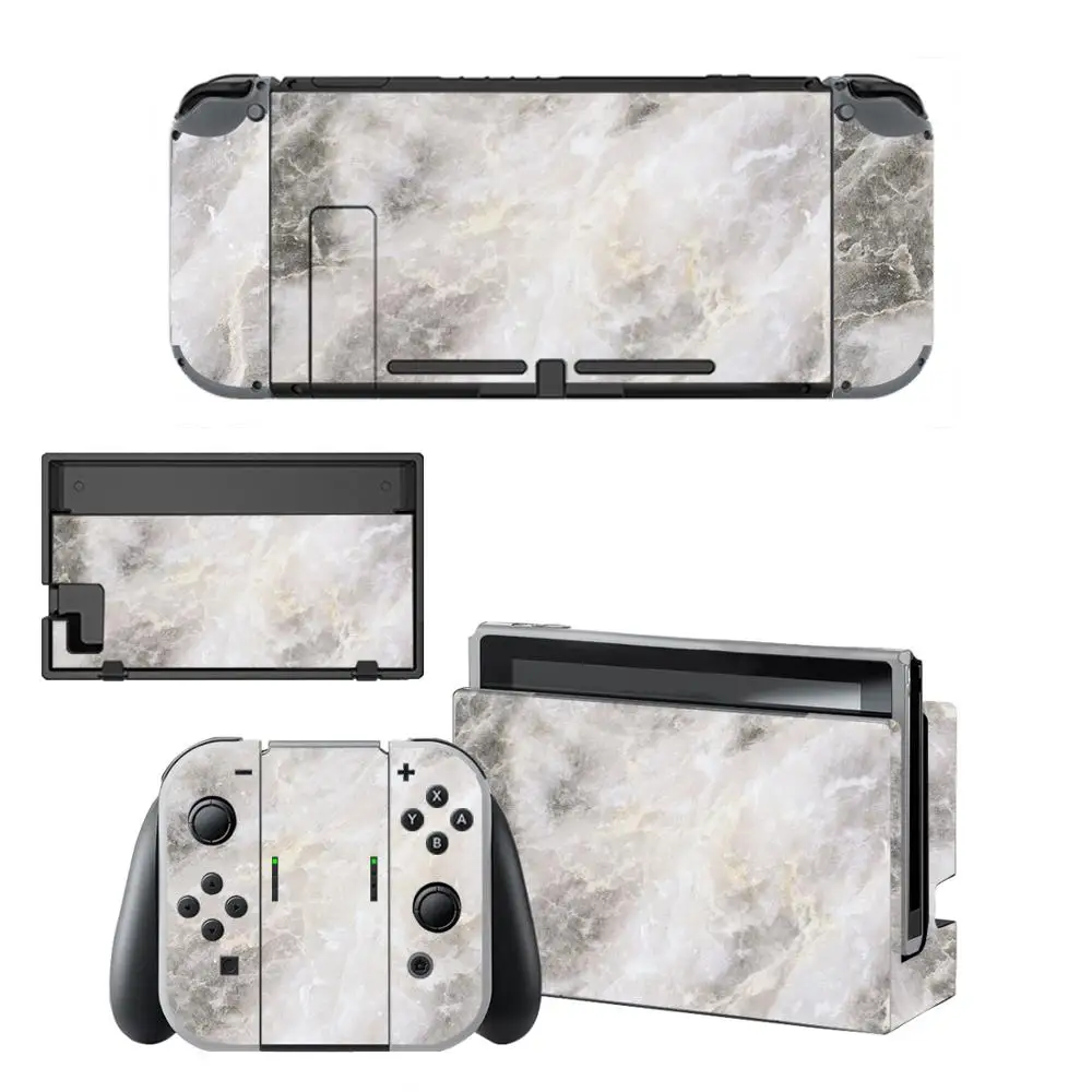 Marble Stone Nintendo Switch Skin Sticker NintendoSwitch stickers skins for Nintend Switch Console and Joy-Con Controller Vinyl