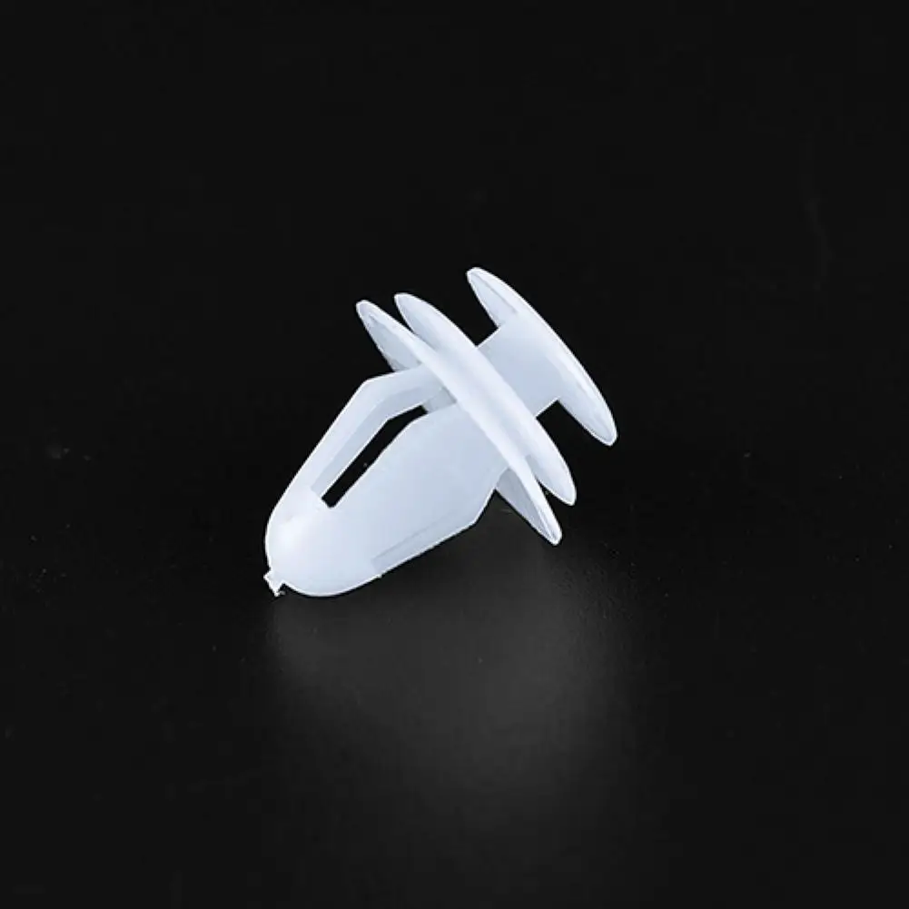 10Pcs Universele Auto 8Mm Gat Plastic Klinknagels Fastener Deur Clips Voertuig Klinknagels