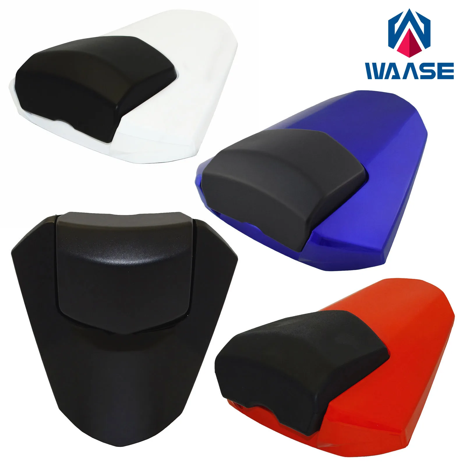 

waase Rear Passenger Pillion Solo Seat Cover Cowl ABS For YAMAHA YZF R6 YZF-R6 RJ15 2008 2009 2010 2011 2012 2013 2014 2015 2016