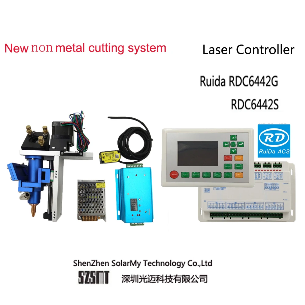 Nuovo tipo di messa a fuoco automatica Non metallica sistema di taglio Laser a Set completo Controller RDC6442S per macchina da taglio Laser CO2