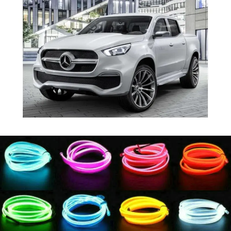 

5m el Atmosphere Lamp Interior Mood Lighting For Land Rover Defender Range Rover Sport Pickup Mercedes X-Class pickup