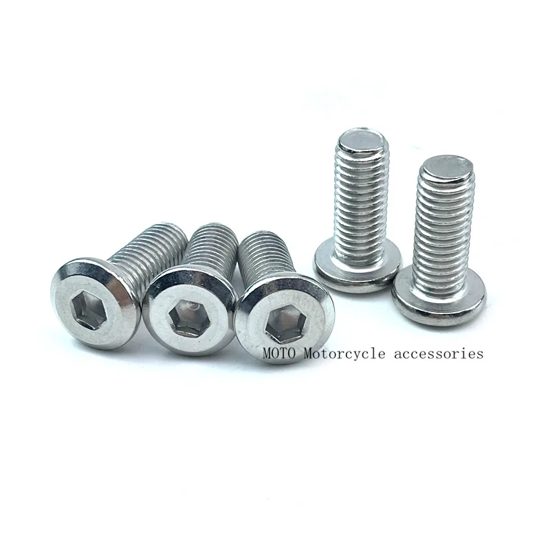 Motorcycle Screw Bolt Front Rear Brake Disc Hardware Kit Bolts For Harley Touring Dyna FXD Sportster XL 1200 883 1992-2018 2017