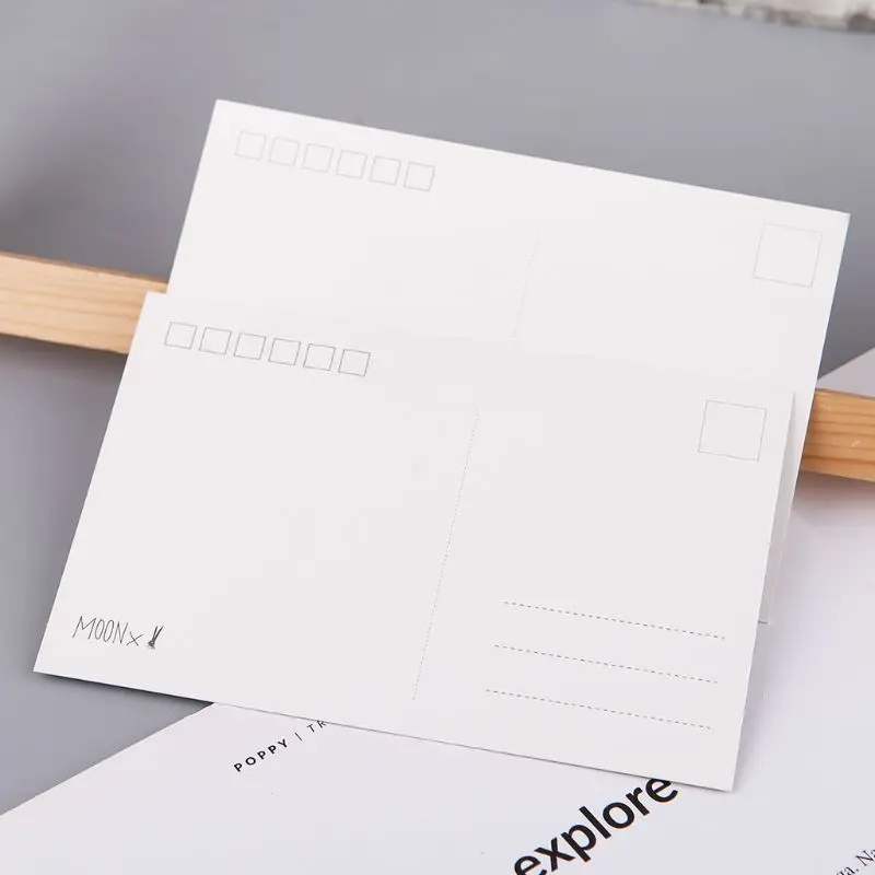 بطاقة بريدية مضيئة عتيقة ، 30 قطعة ، توهج في الظلام ، ضوء القمر ، بطاقات تحية ، حداثة ، عيد الميلاد ، هدية W91A