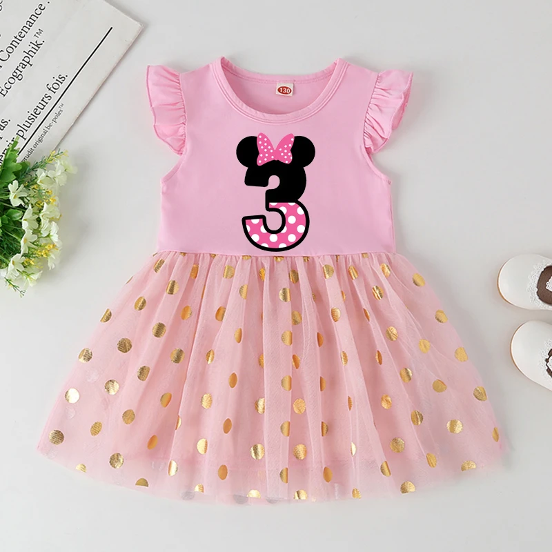 minnie mouse infant birthday dress Big Red Polka Dot Birthday Dress by Calgary and Ballerini