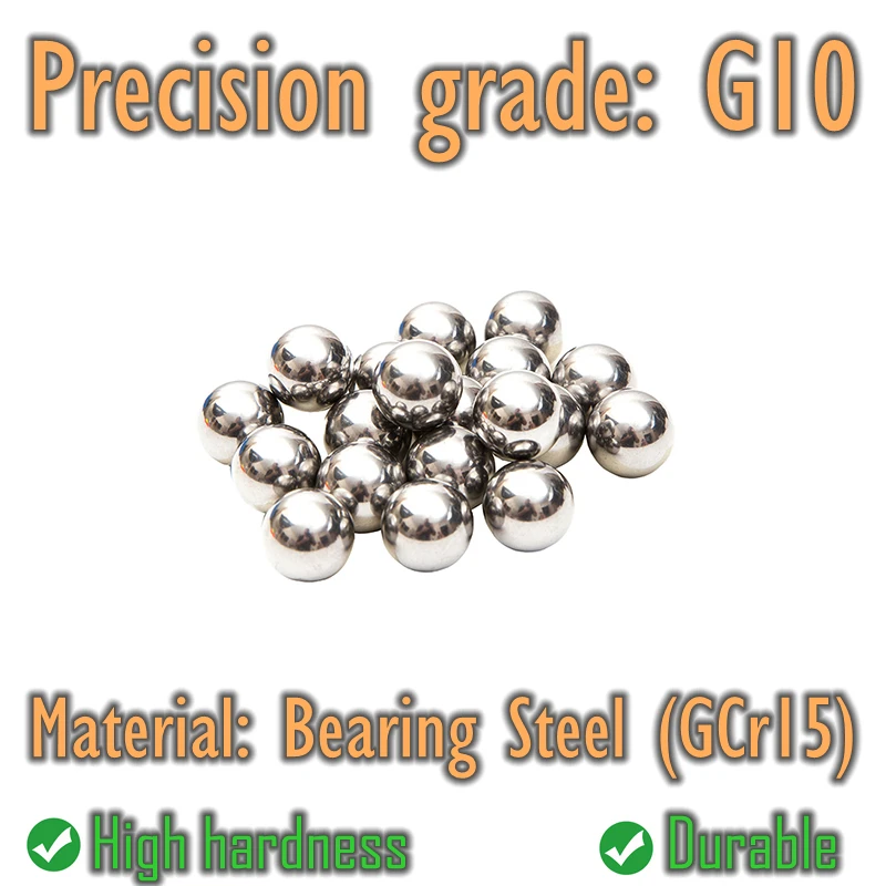 G10 High Precision GCr15 Bearing Steel Ball 1mm 1.2mm 1.5mm 1.588mm 2mm 2.381mm 2.5mm 2.778mm 3mm 3.15mm 3.175mm 3.5mm