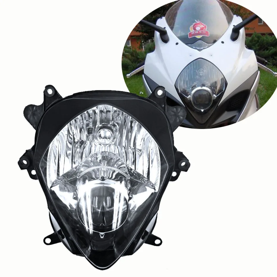 Fit  For SUZUKI GSXR1000 GSXR 1000 2007 2008 Motorcycle Front Light Headlight Head Lamp Assembly GSX-R 1000 K7 K8