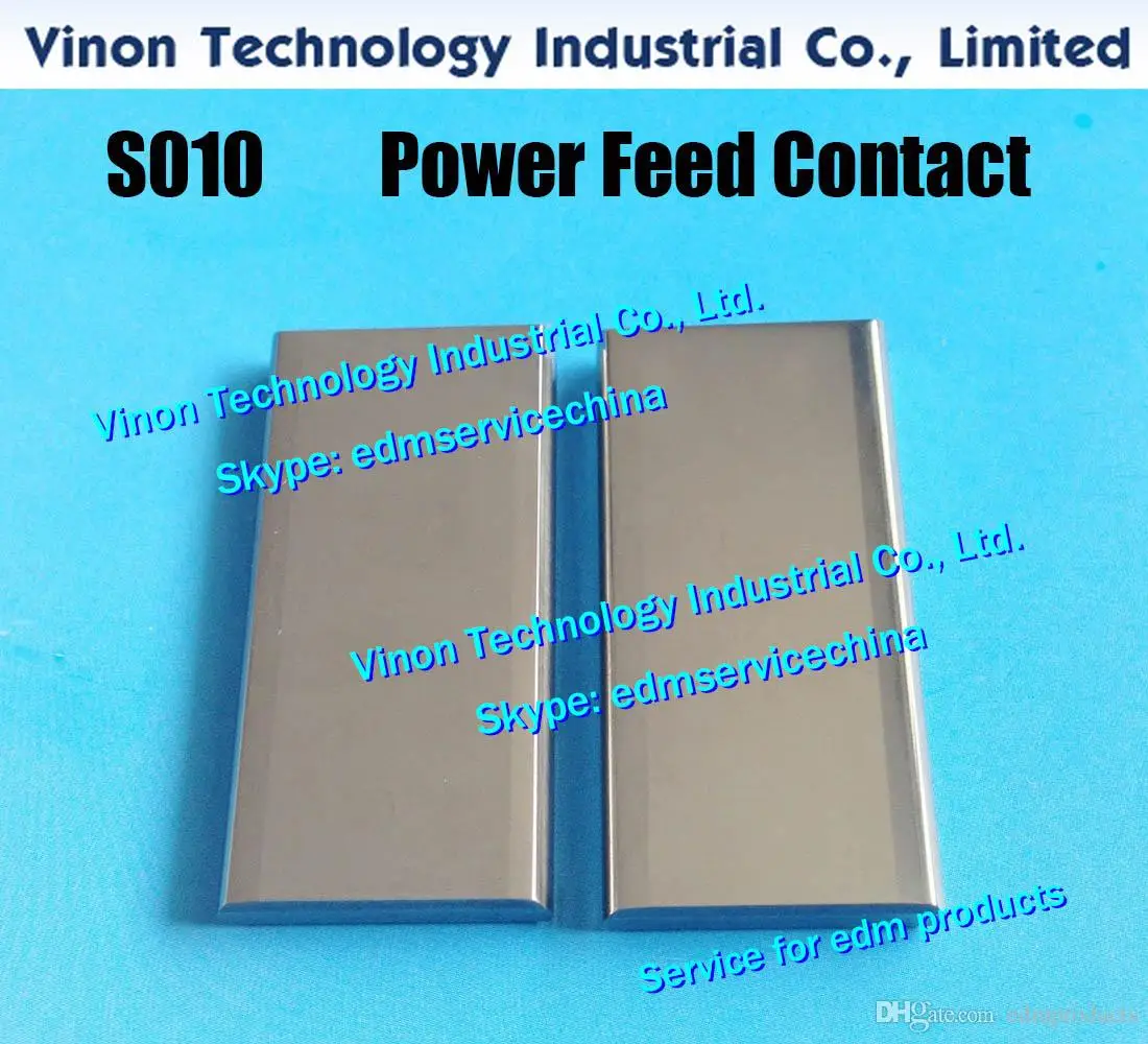 S010 Power Feed Contact GTI-05 size 4.8x40x20mm 3085936,3080972,3084592,0205898,0204934 edm Conductivity Piece 87-3