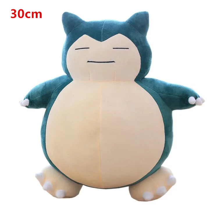 

30cm Pokemon Snorlax Plush Toys Anime New Rare Soft Stuffed Animal Doll For Christmas Gift 12inch