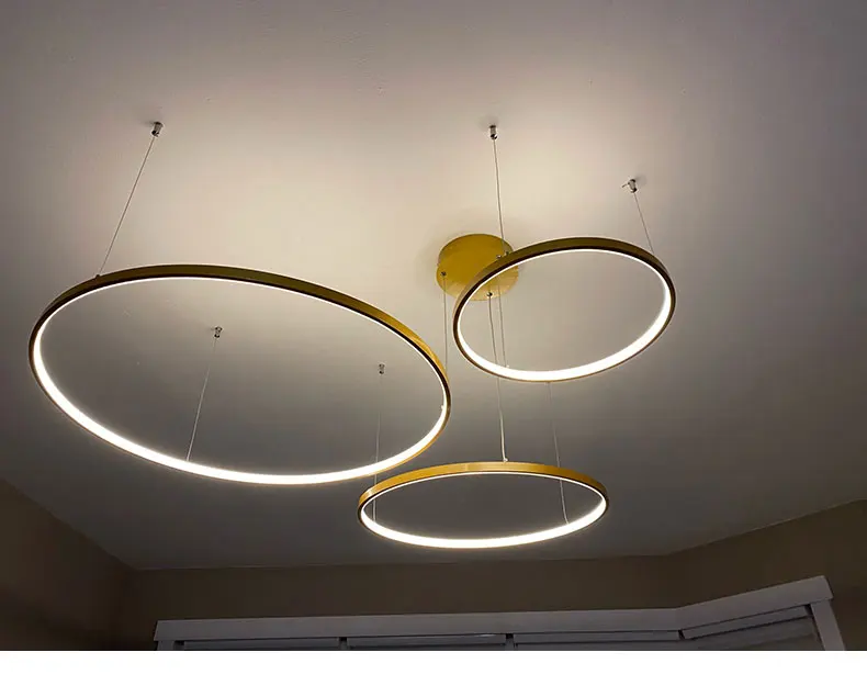 Ceiling mounted Led Chandelier 110V 220V Modern Chandelier Lighting for Living room Bedroom Dining room Kitchen Lighting Fixture