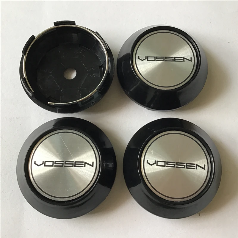 4Pcs 68mm For VOSSEN  Wheel Center Hub Caps Car Styling Cover 45mm Emblem Badge Logo Auto Rims Cover Accessories