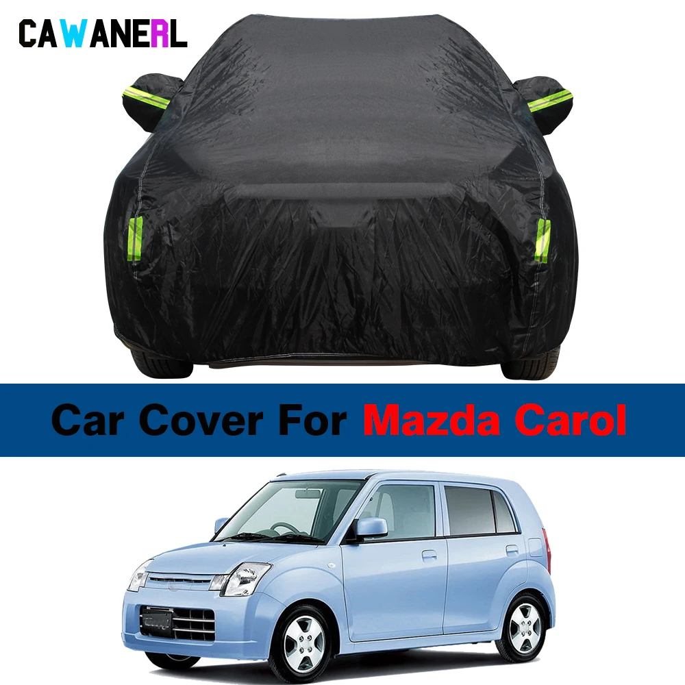 

Waterproof Car Cover Outdoor Sun Shade Anti-UV Snow Rain Dust Resistant Auto Cover For Mazda Carol