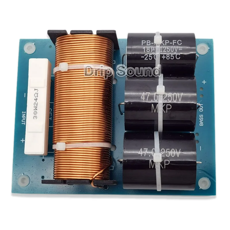 1 Uds 800W subwoofer de graves individuales altavoz Hi-Fi divisor de frecuencia pasiva filtros cruzados