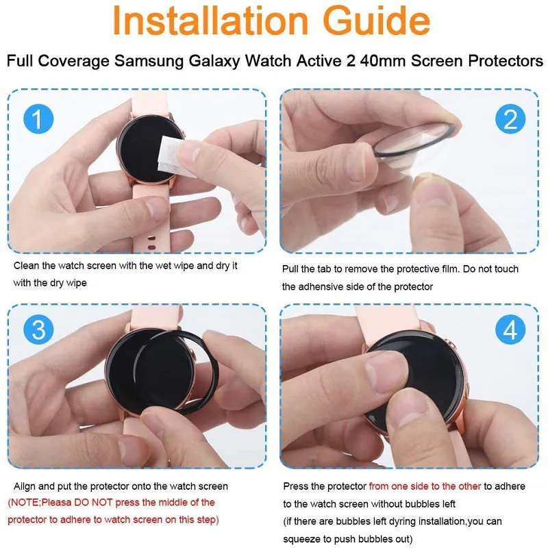 100PCS 3D Gebogene Weichen Screen Protector für Huawei Uhr GT 2 Pro Volle Abdeckung Anti-Scratch Schutz Film (keine Gehärtetem Glas)