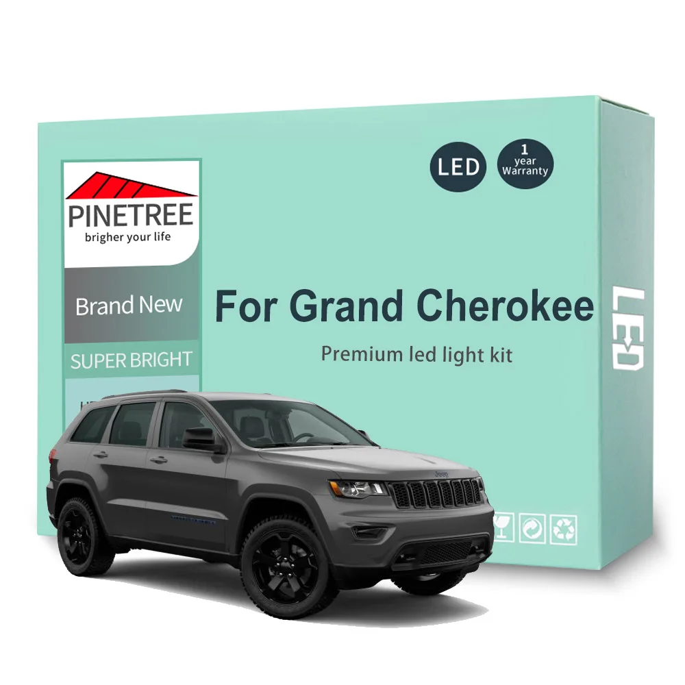 

Комплект светодиодного освещения для салона Jeep Grand Cherokee ZJ WJ WK WK2 1993 - 2015 2016 2017 2018 2019 2020 светодиодные лампы Canbus без ошибок