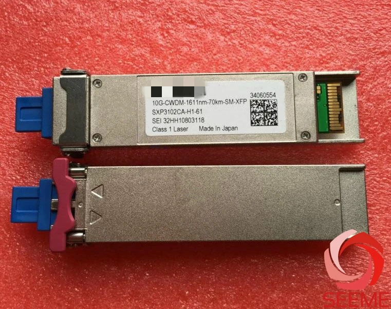 

Original SXP3102CA-H1-61, 10G-CWDM-1611NM-70KM-SM-XFP.