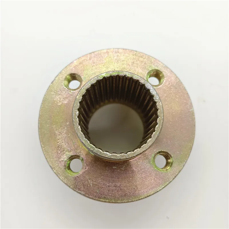 34T 4 holes Rear Brake Disc Sprocket Hub Fit for Buggy China Quad Bike 50cc 110cc 150cc 200cc Cargo ATV Go kart Parts image 3