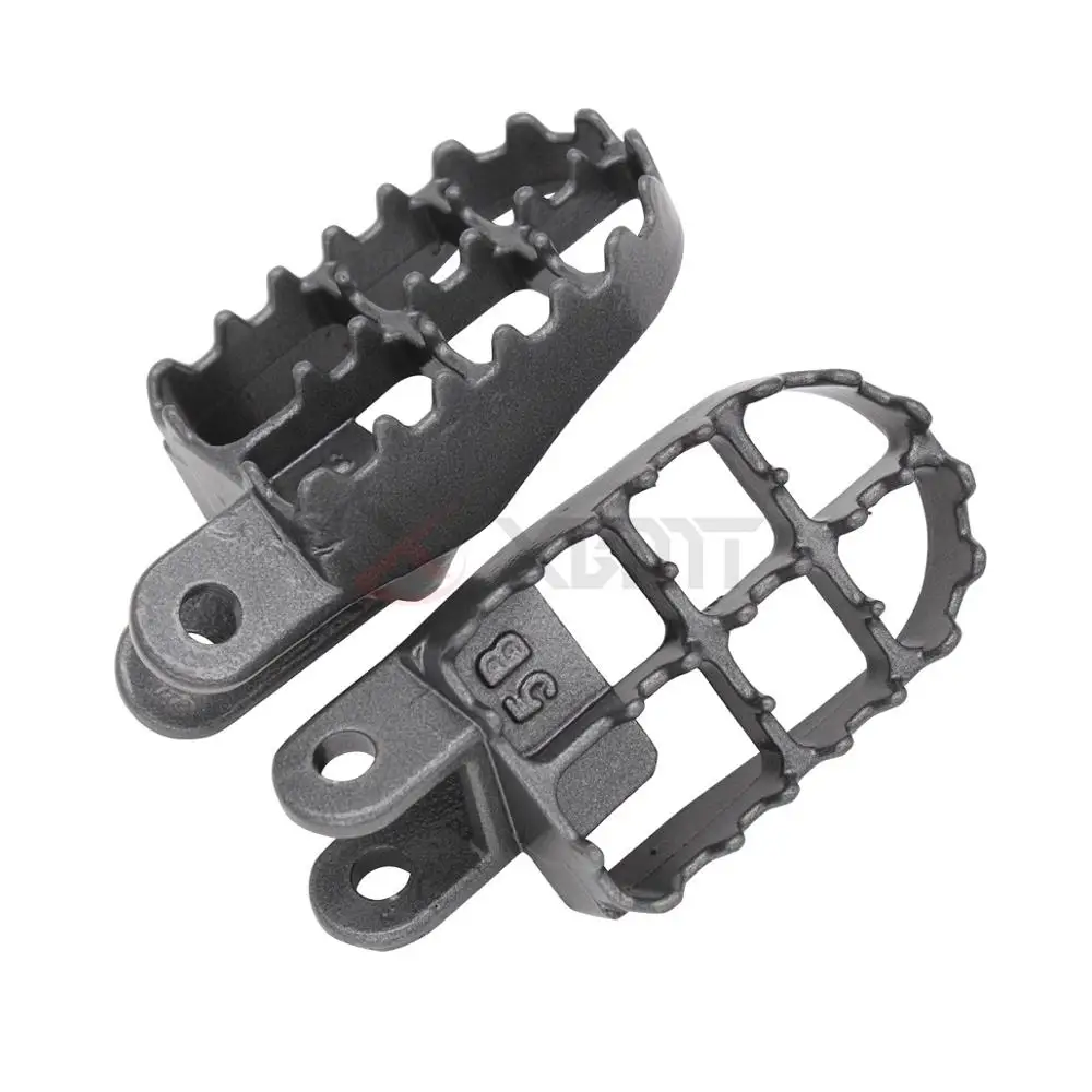Motorcycle Accessories Foot Pegs Footpegs Footrests For Honda CR80 CR85 XR250 XR400 XR600R XR650R XR650L Motocross Dirt Bikes