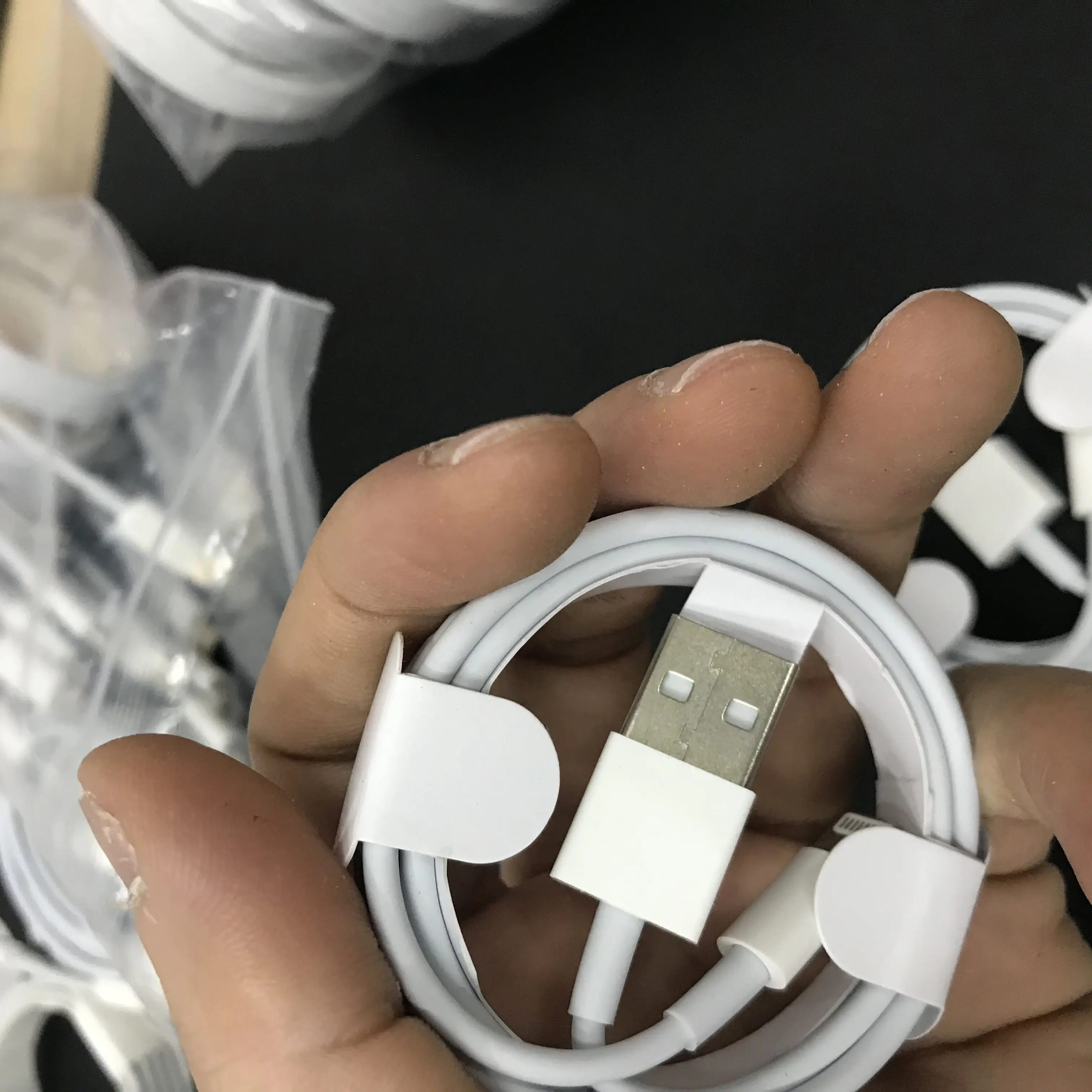 USB Cable For iPhone 14 13 12 pro max X XS Max 11 8 7  Apple iPad Fast Charging Data Charger Mobile Phone Cord