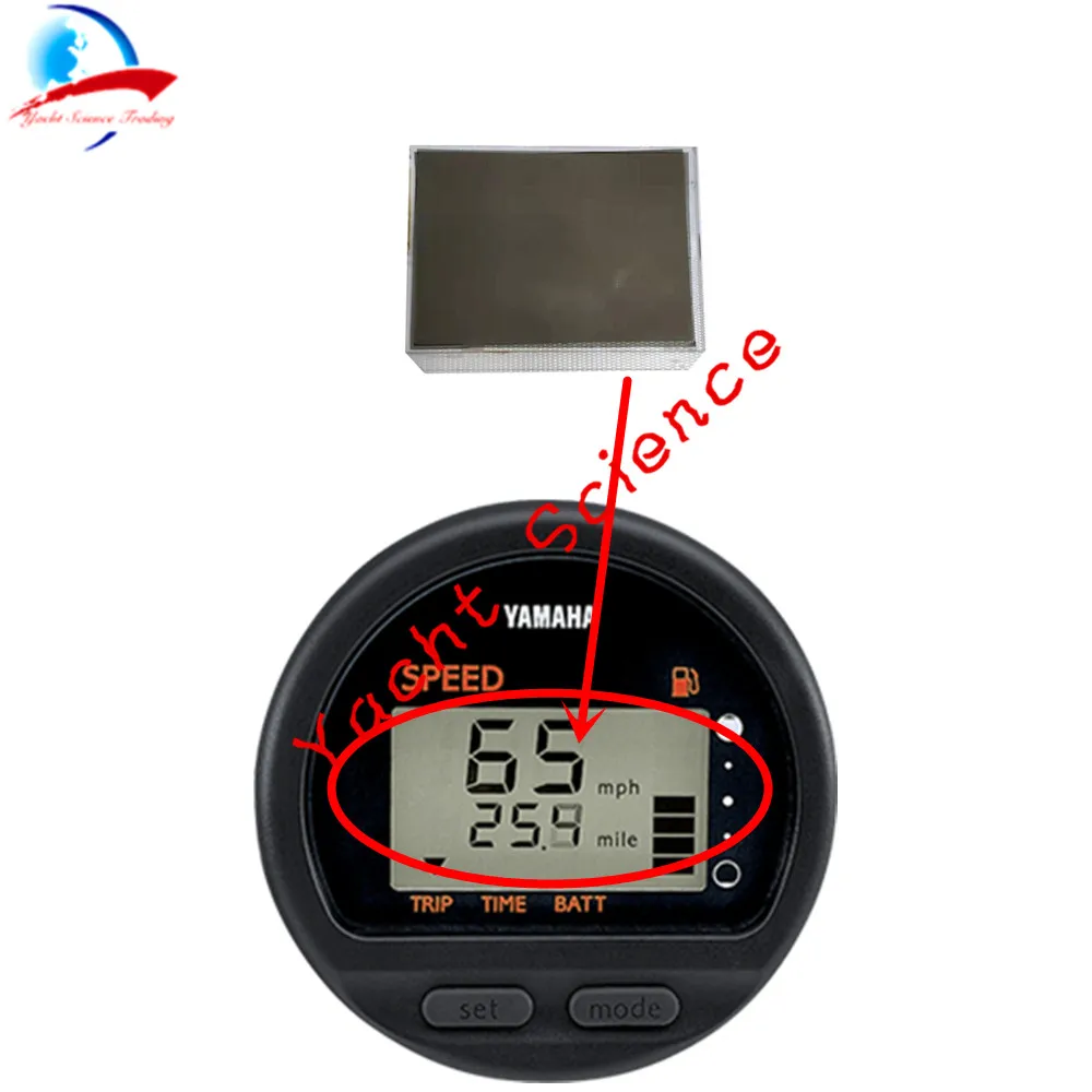 1pcs LCD Display Pixel Repair for Yamaha 6Y5 Digital Multifunction Speedometer Gauge Unit 6Y5-83570-A0-00