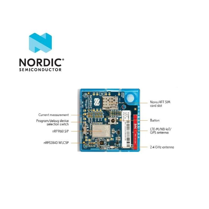 Nordic Thingy:91 Multi-sensor cellular IoT prototyping platform