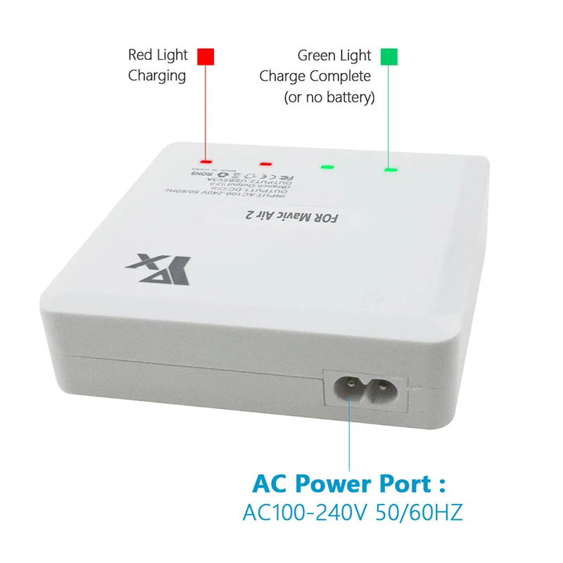 6w1 inteligentny dla DJI Mavic Air 2 drony bateria zdalna ładowarka do pada inteligentne szybkie ładowanie w tym samym czasie Hub części zamienne