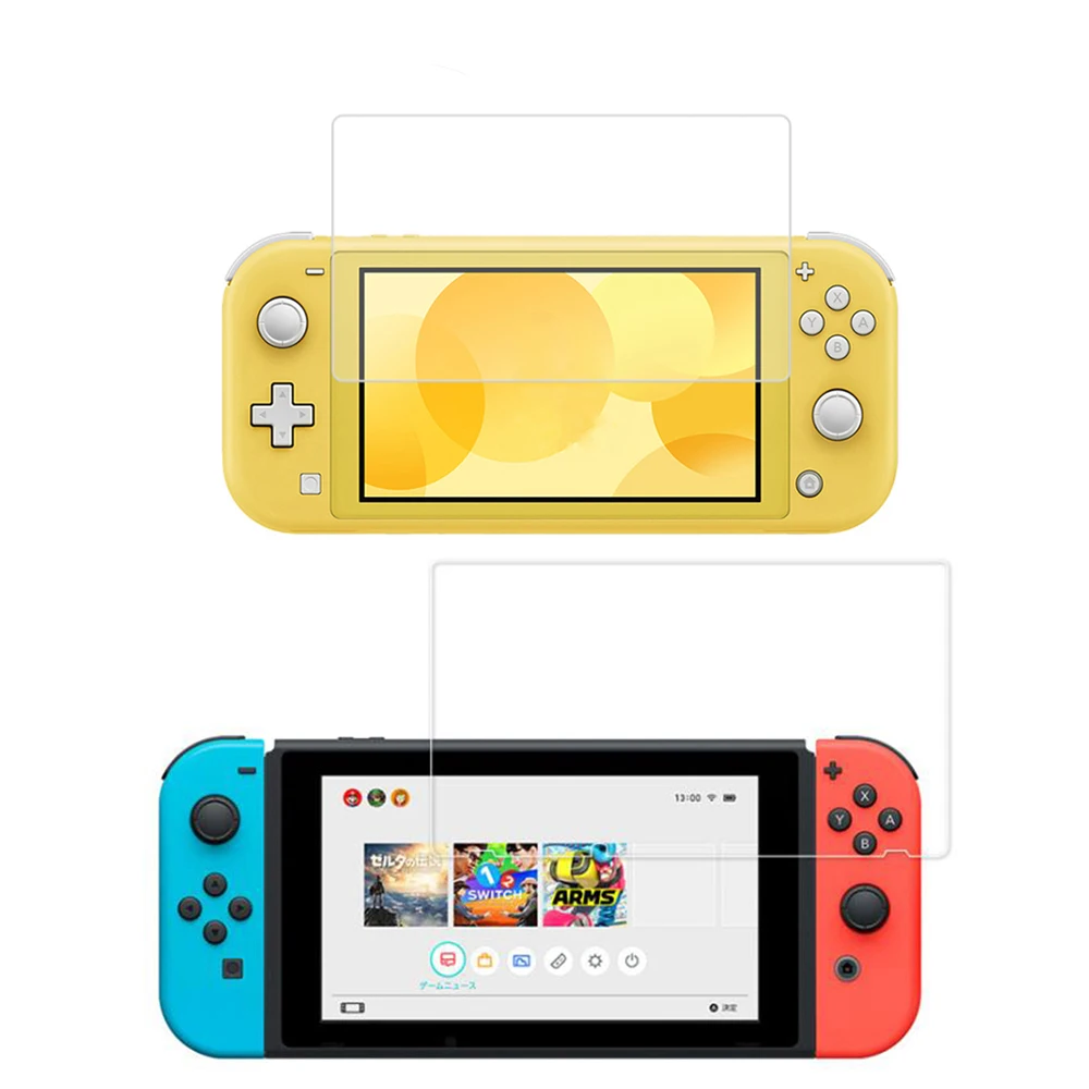 

500 шт./лот 0,33 мм 2,5D закаленное стекло экранная пленка для Nintendo SwitchNS для Switch lite защитная пленка