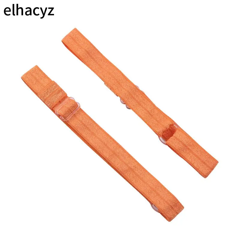 10 Teile/los Neue Candy Farben Stirnbänder FOE Band Haar Gummiband Einstellbare Haarband mit Kunststoff Ring Mädchen DIY Haar Zubehör – Detail 6