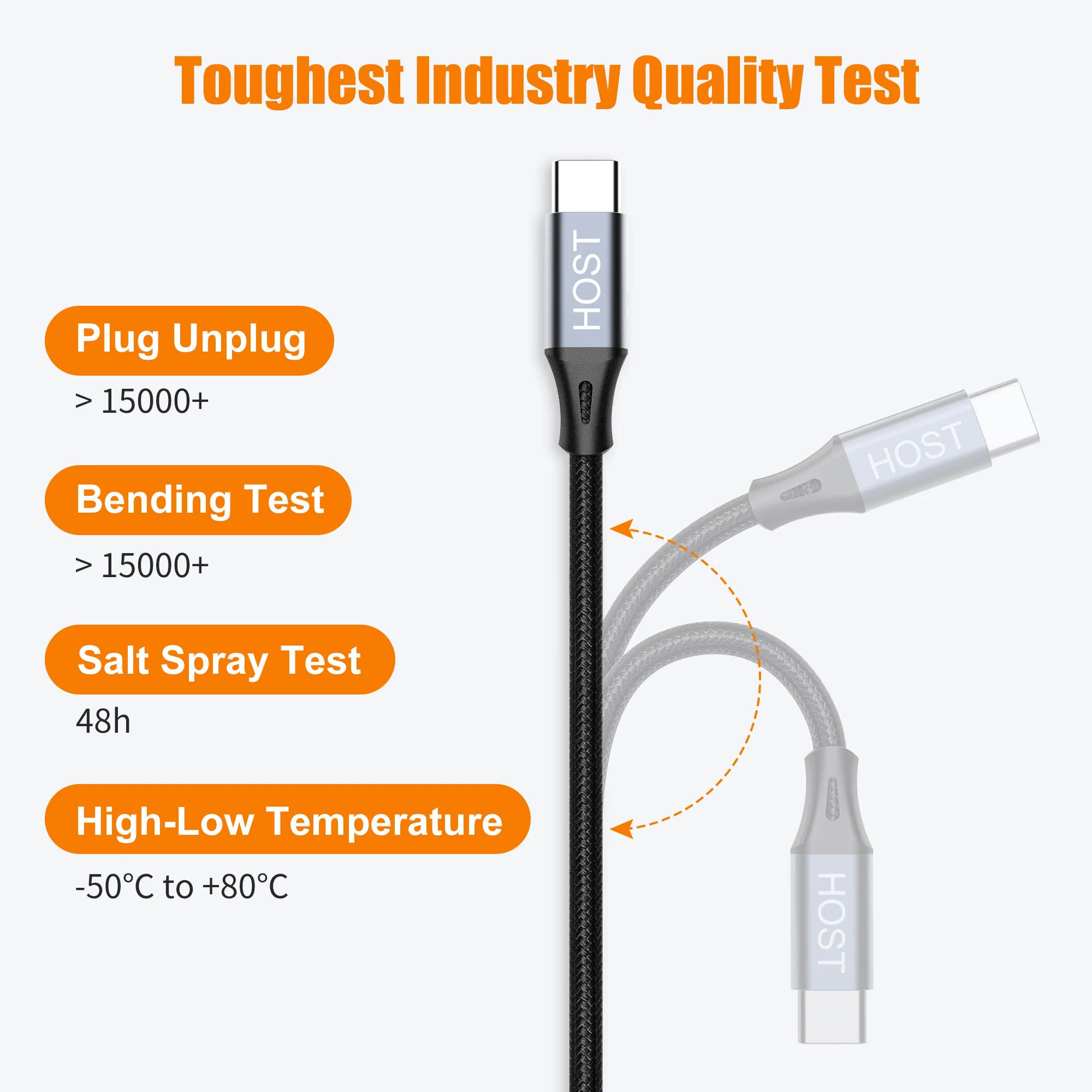 Type c to Printer 1.5M USB C to USB B 2.0 Type-C Host on Printer Cable Scanner Cord for MacBook Pro HP Canon Brother Samsung