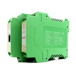 GCAN-20 Converter Standard Modbus Slave Station Serial Baud Rate: 600bps～115200bps