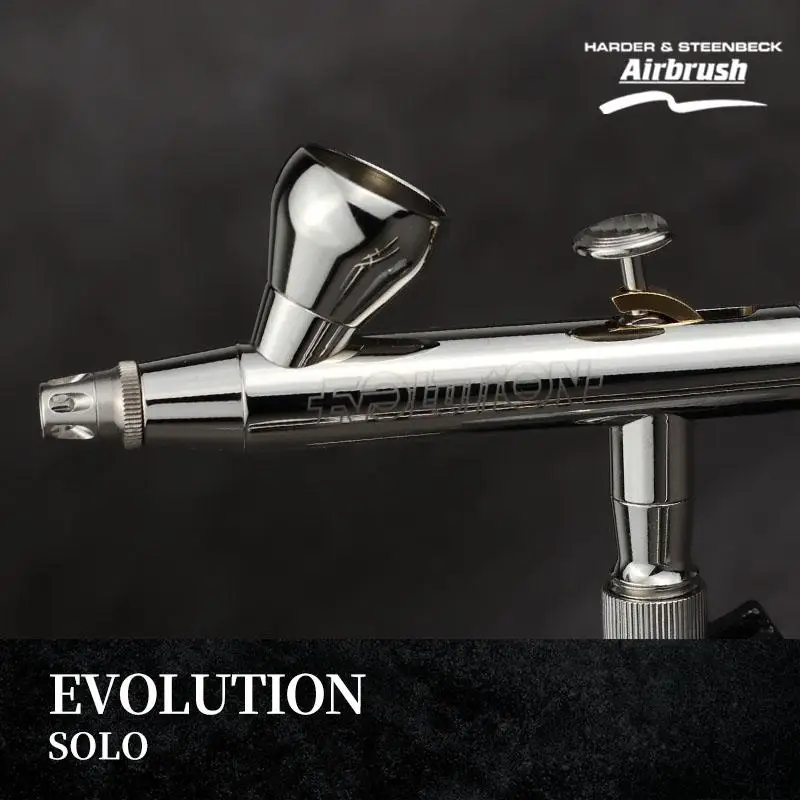 Harder & Steenbeck Airbrush Aerografo 123023 EVOLUTION Solo 0.2mm 2ml High Quality