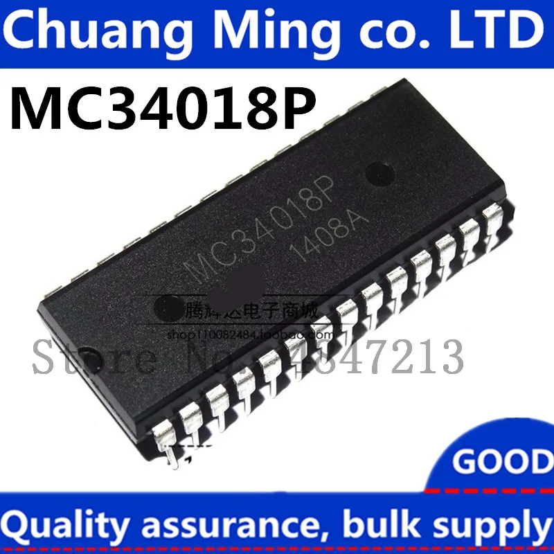 Free Shipping 50pcs/lots MC34018 MC34018P DIP28 C In stock