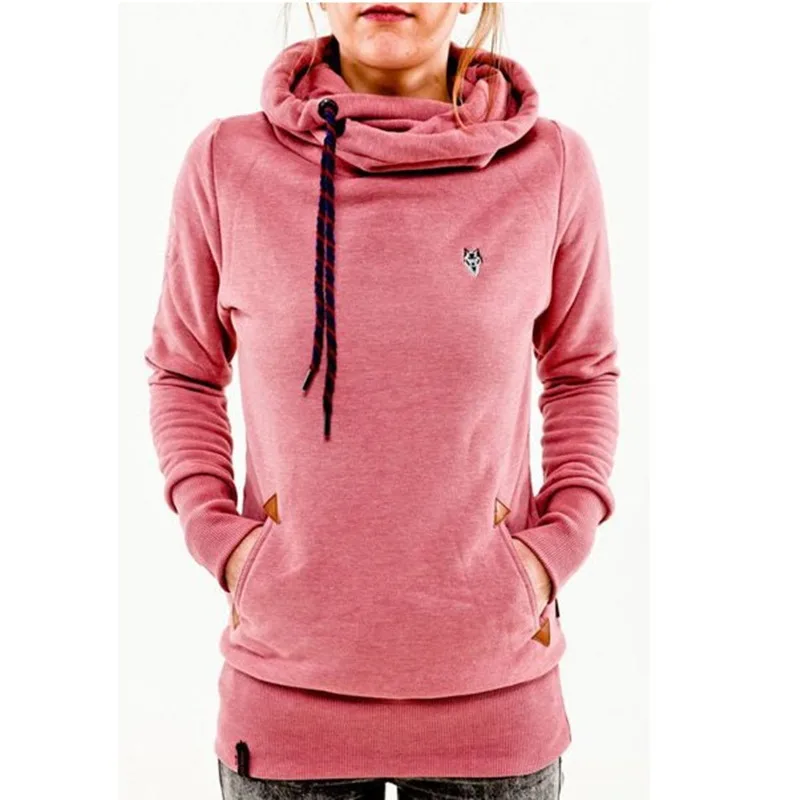 Langarm-Hoodie mit Stickerei und Tasche Modischer Trend Herbstkleidung für Freizeitkleidung – Detail 5