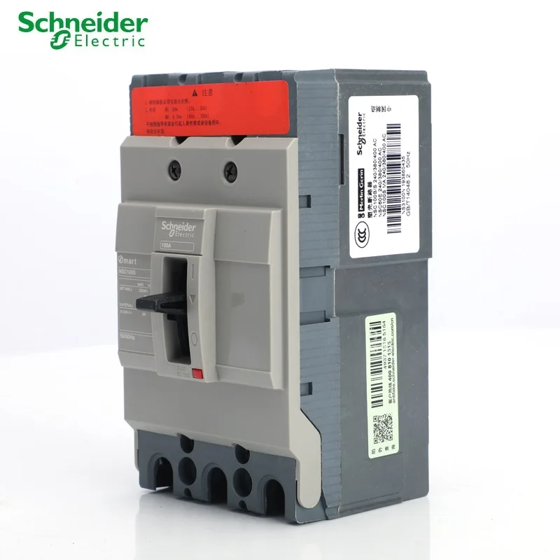 Schneider electric Molded-Case Circuit Breakers Switch MCCB NSC100S  15A 20A 25A 30A 40A 50A 60A 75A 80A 100A