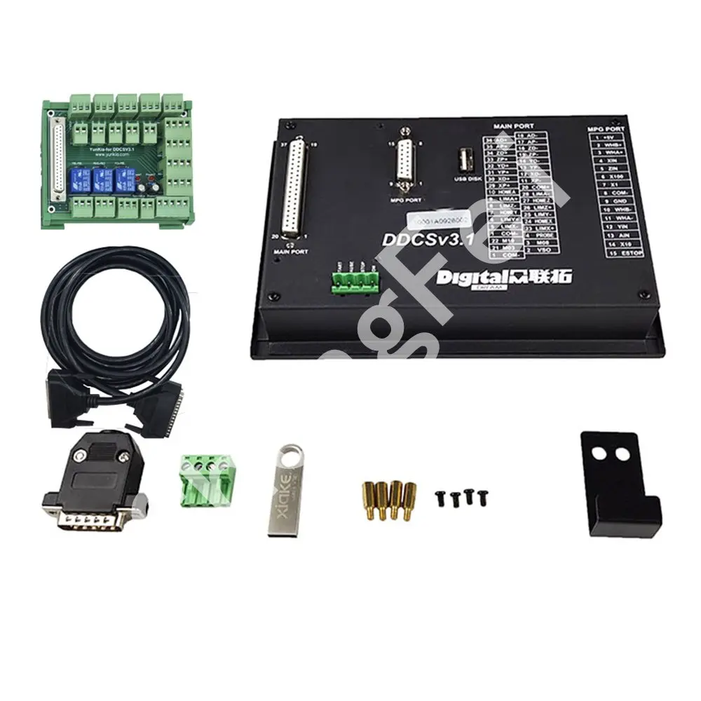 DDCSV3.1Upgraded wersji 3-w ramach osi 4 osi cnc kontroler + elektroniczny drogomierz w trybie offline motion system kontroli zamiast mach3