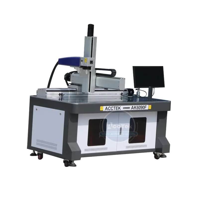 

Large Size Metal Pet Tags/MS/Plastic Fiber Laser Marking Engraving Machine