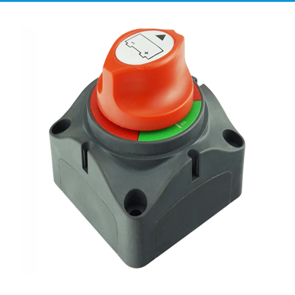 

Universal 12V/24V Battery Selector Isolator Master Switch Cutoff Cut Off Disconnect Power Kill Main Switch Marine Boat Car RV