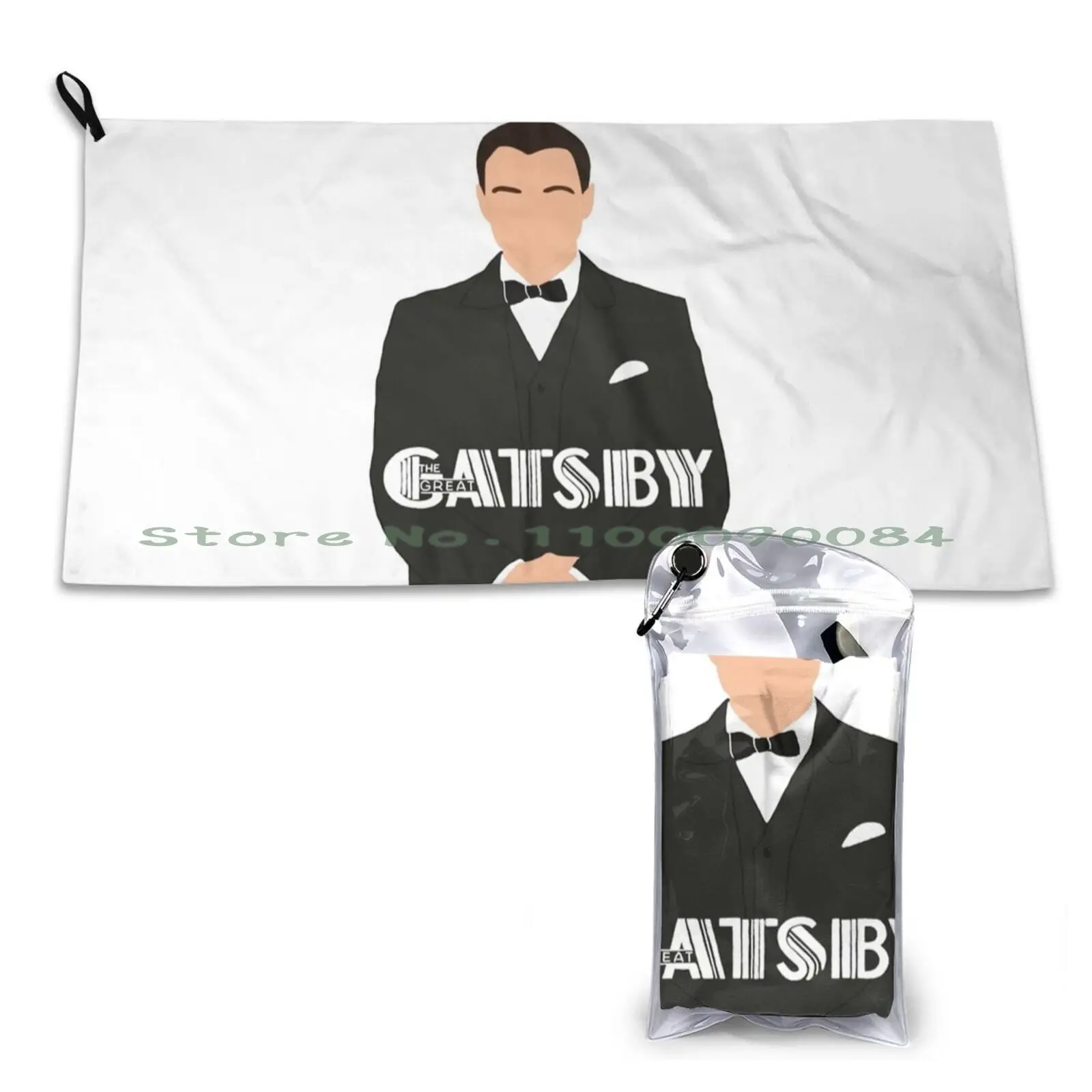 The Great Gatsby Jay Gatsby ( Leonardo Dicaprio ) Art Quick Dry Towel Gym Sports Bath Portable Korilakkuma Japan Kiiritori