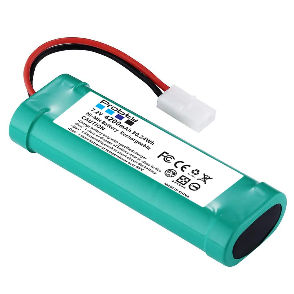 New 7.2V Battery 4200mAh NiMH Batteries Pack For RC Car Truck Buggy Boat Tank Ni-Mh Baterias gray supper power