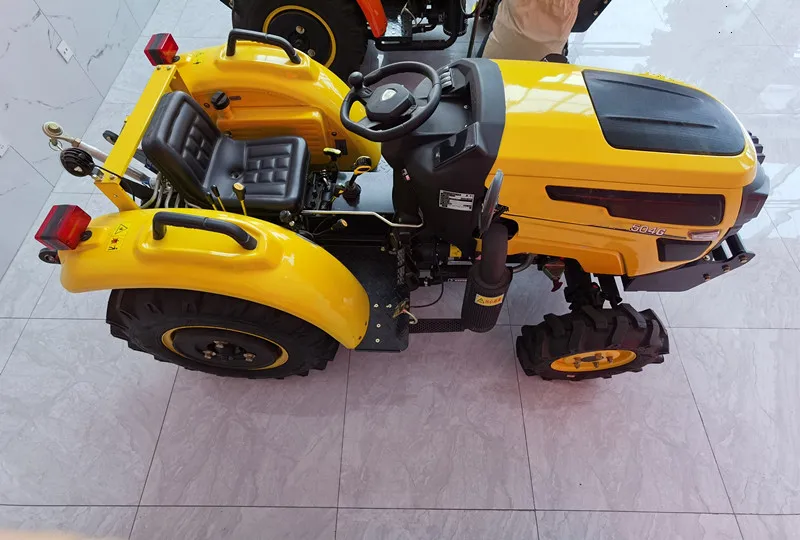 SYNBON New Micro Farm Machine Compact Orchard Greenhouse Tractors Equipment  Mini Tractors
