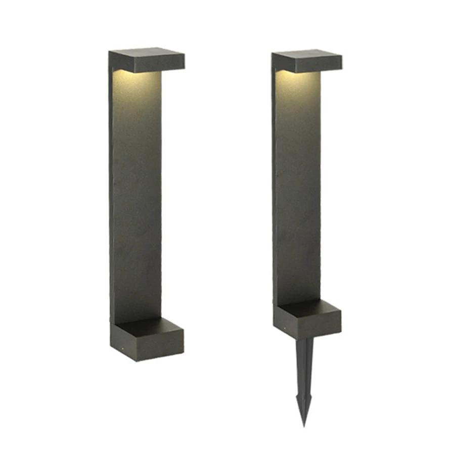 Imagem -06 - Alumínio Outdoor Pathway Lights Ip65 Impermeável Landscape Path Lights Outdoor Fence Bollard Light For Lawn Patio Decor 10w