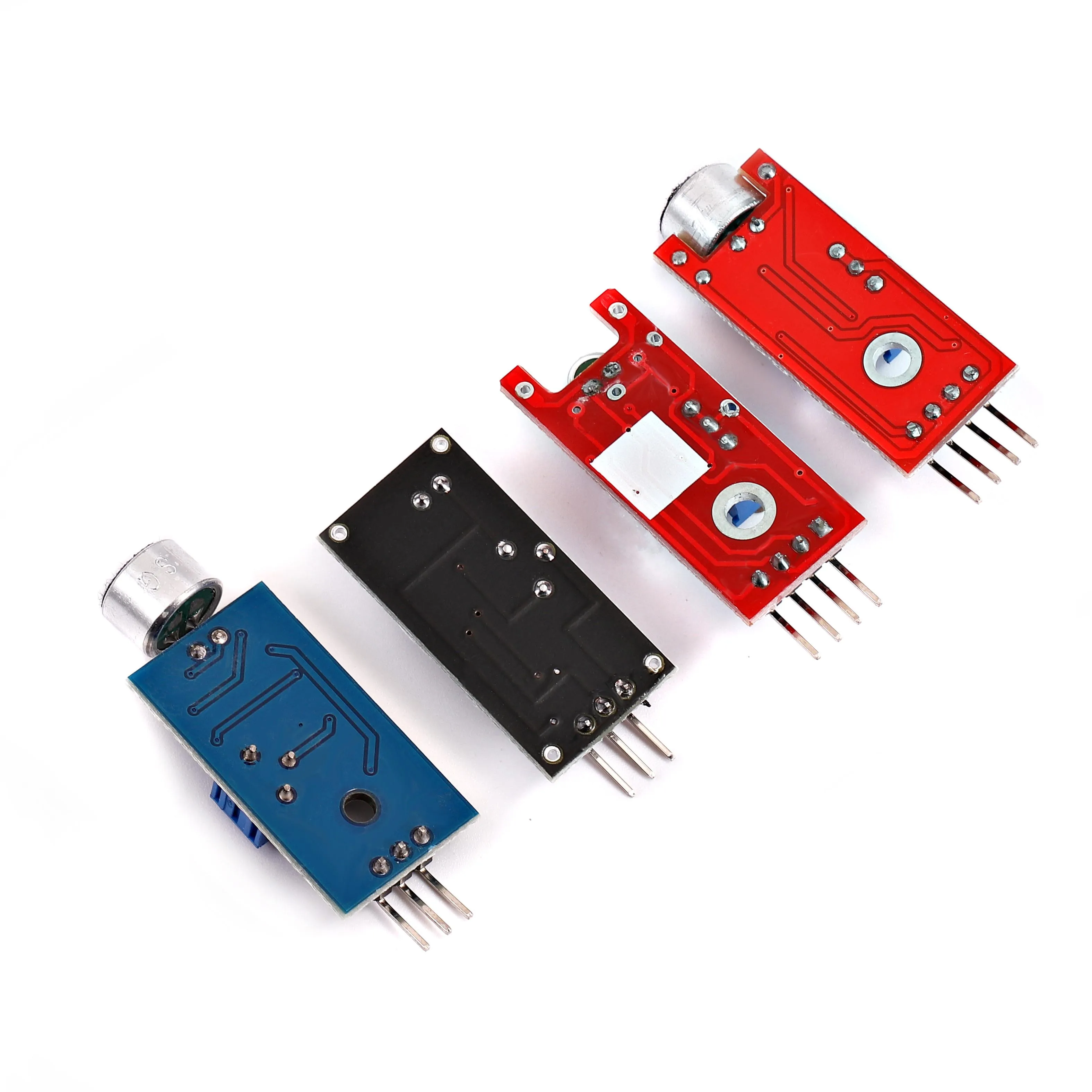 Microphone Voice Sound Sensor Detection Module Sound Detection Sensor Module Sound Sensor KY-038 KY-037 Black Blue Red Board