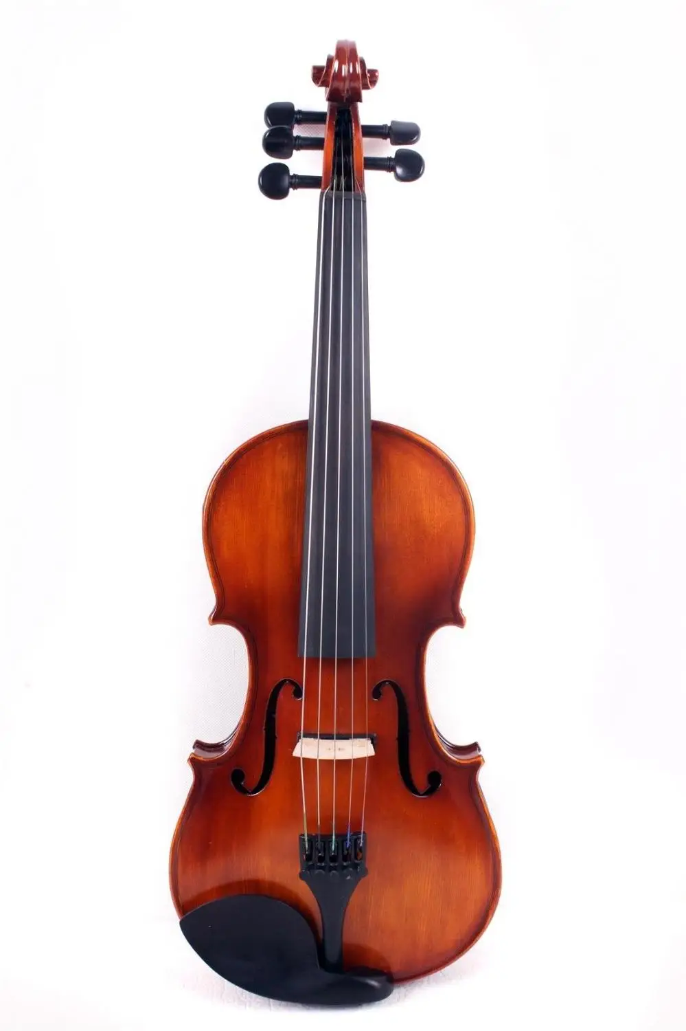 Yinfente 4/4 5 String Electric Violin Acoustic Solid Maple Spruce hand Made With Case